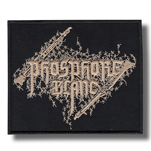Phosphore Blanc Embroidered Patch Badge Iron on Applique 9c05f4