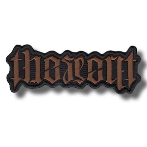 The Secret Embroidered Patch Badge Iron on Applique d4c8c0