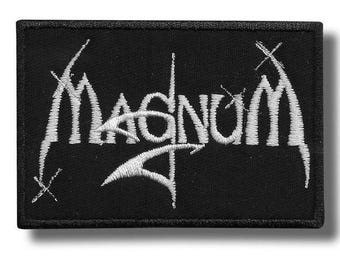 Magnum Embroidered Patch Badge Iron on Applique ddc77d
