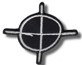 ターゲット 刺繍パッチバッジ アイロン接着アップリケ c6d830