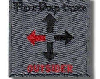 Three Days Grace Embroidered Patch Badge Iron on Applique 3be4c1