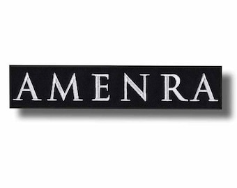 Amenra Aufnäher Badge Applikation gestickt Aufbügler b4d928