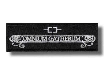 Omnium Gatherum Patch Badge Applique Embroidered Iron on a17085