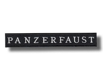 Panzerfaust Embroidered Patch Badge Iron on Applique 052d92