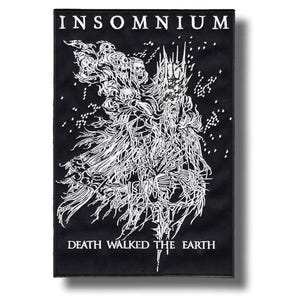 Insomnium-lapp med applikation, broderad stryk-på 112fe0
