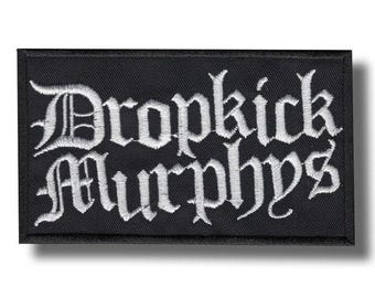 Dropkick Patch Badge Applique Embroidered Iron on b205fc