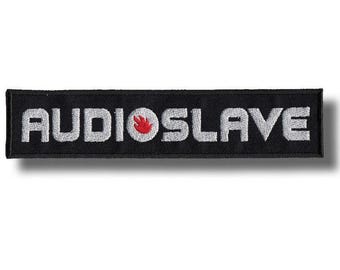 Audioslave Embroidered Patch Badge Iron on Applique eb3aa0