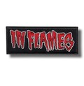 In Flames Embroidered Patch Badge Iron on Applique baa669 product logo