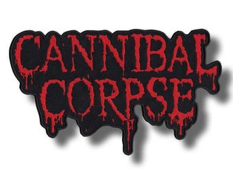 Cannibal Corpse Patch Badge Applique Embroidered Iron on 20cc67