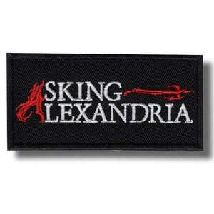 Asking Alexandria Patch Badge Applique Embroidered Iron on c5fcef