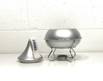 Zestaw do fondue Hershey Kiss, vintage, nieużywany.