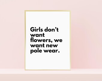 Pole Dance Gift, Printable Pole Dance Poster, Pole fitness gifts, Pole Dance Art, Pole Dancing, Pole Studio Art, Pole Lover Print, Pole Wear