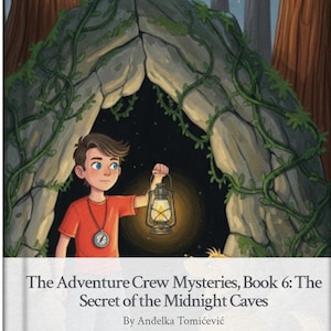 Kids Adventure Storybook: The Secret of the Midnight Caves - Book 6 (PDF E-book Ages 6-9)