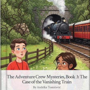 Kids Adventure Storybook: The Case of the Vanishing Train - Book 3 (PDF E-book Ages 6-9)