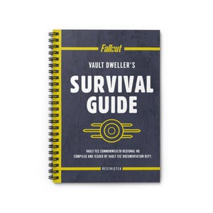 Vault Survival Guide Notebook - Fallout Fan Journal - Wasteland Prepper Log for Gamers and Collectors