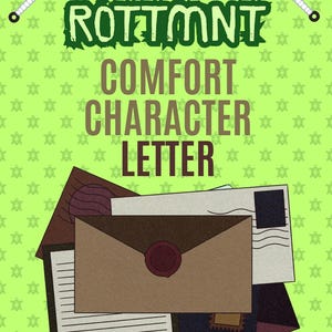 rottmnt Custom Comfort Character Letters