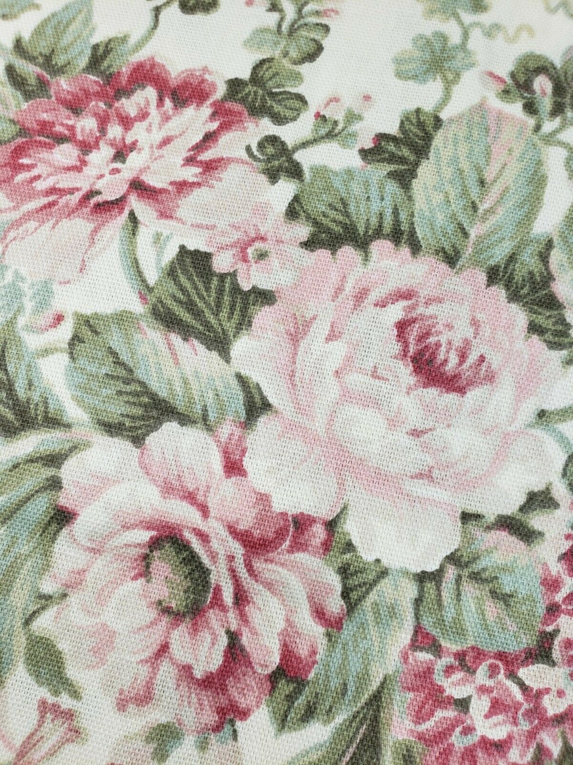 Home Seasons Sara Upholstery Fabric 100 Cotton Etsy