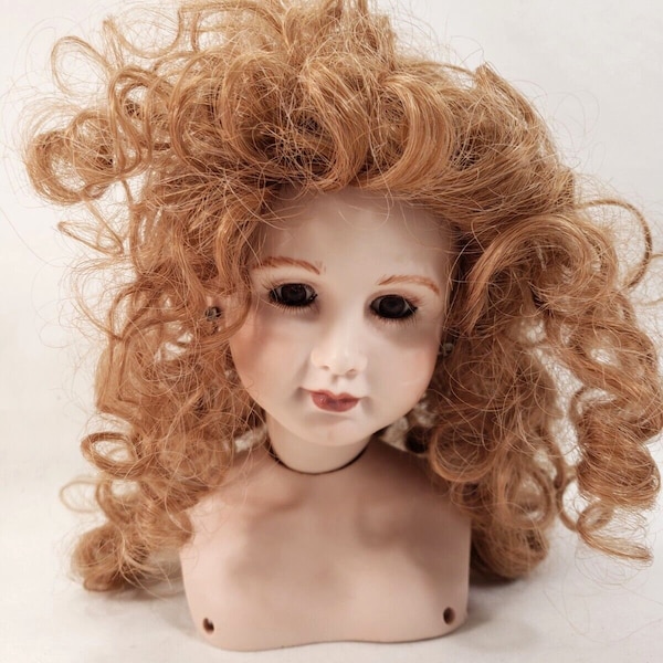Porcelain Doll Head Etsy