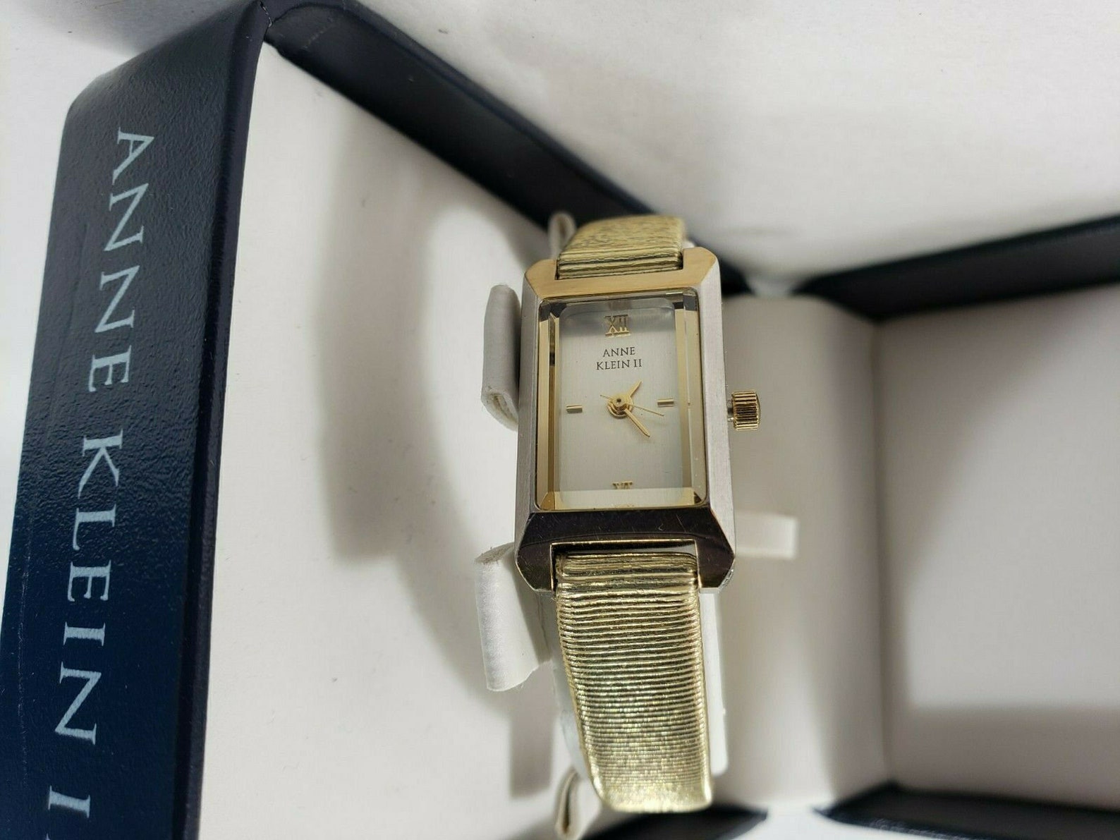 Anne Klein II Women's Gold Tone Wrist Watch With Box Etsy
