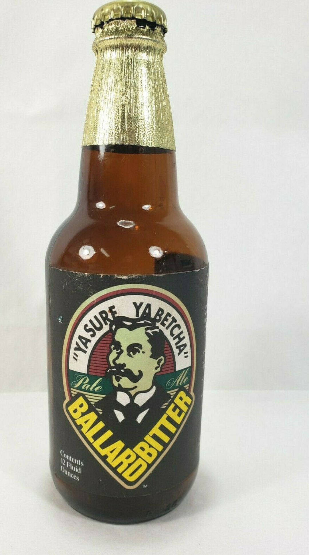 Vtg Empty Ballard Beer Bottle Seattle Ya Sure Ya Betcha 12 Oz Etsy