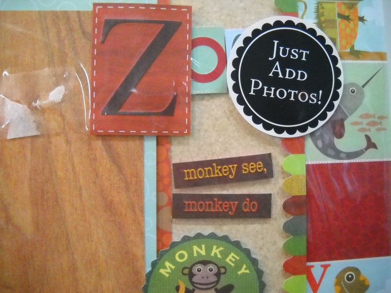 Scrapbook Pages K Company Simply K 12 X 12 Zoo Pre Designed Scrapbook Pages Free Shipping Scrapbooking Papercraft Deshpandefoundationindia Org