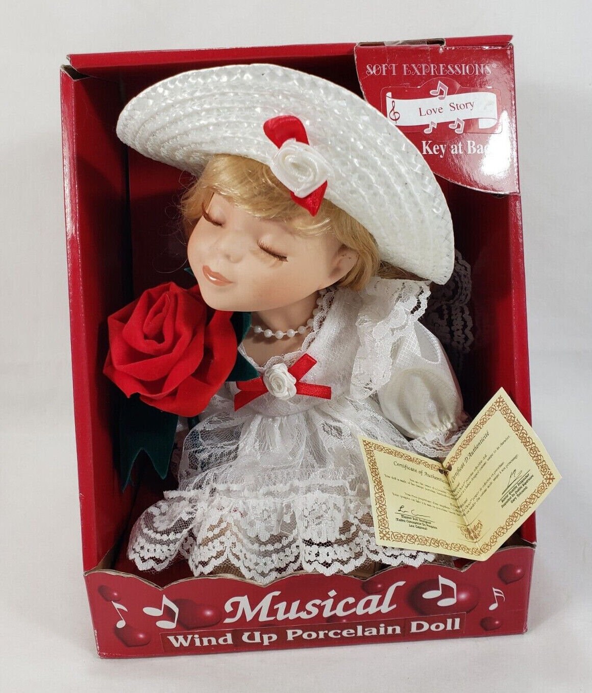 soft expressions musical porcelain doll