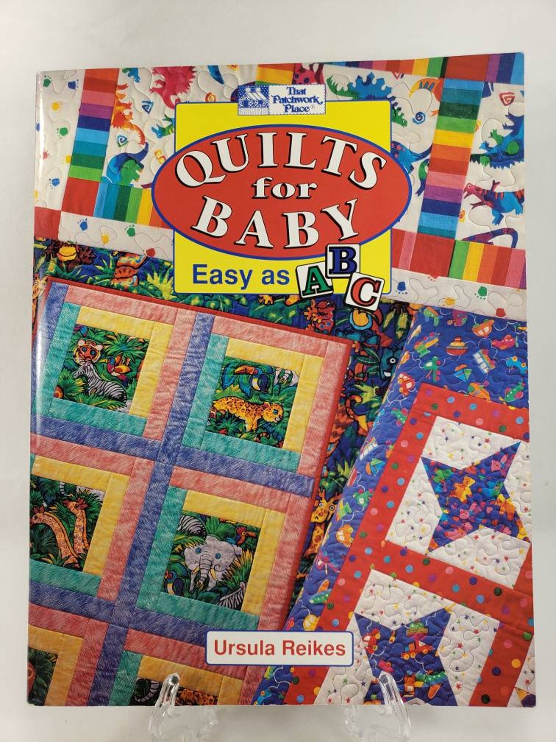 That Patchwork Place Quilts for Baby Easy as ABC Softcover Etsy