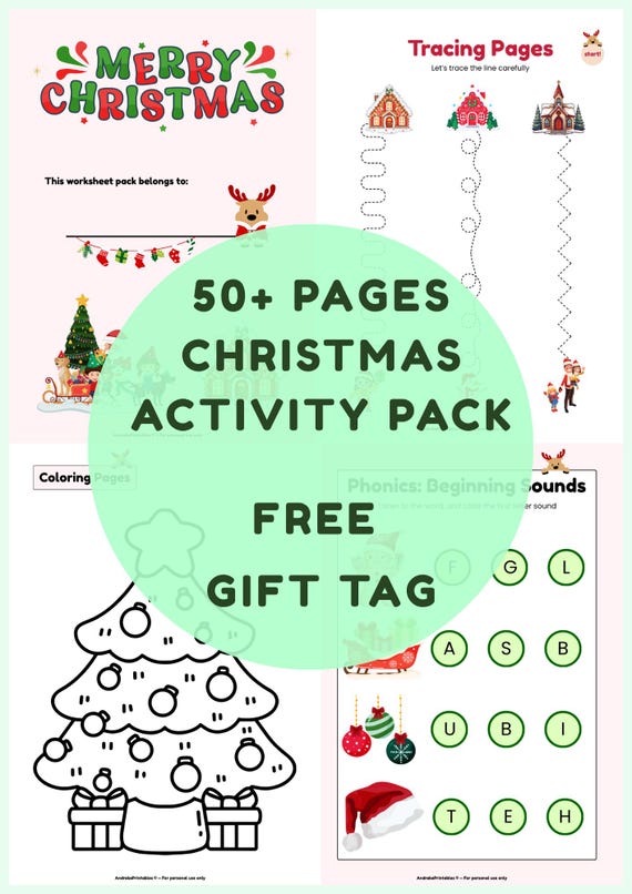 Christmas Activity Pack Printable