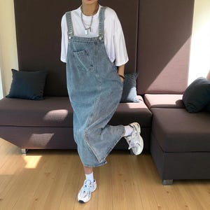 【&lovehelloさま専用】Blue DenimApron Dress &lovehelloさま専用】Blue DenimApron Dress Denim Shirt Dress