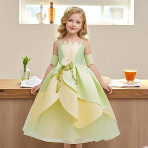 Tiana Yellow Dress - Etsy
