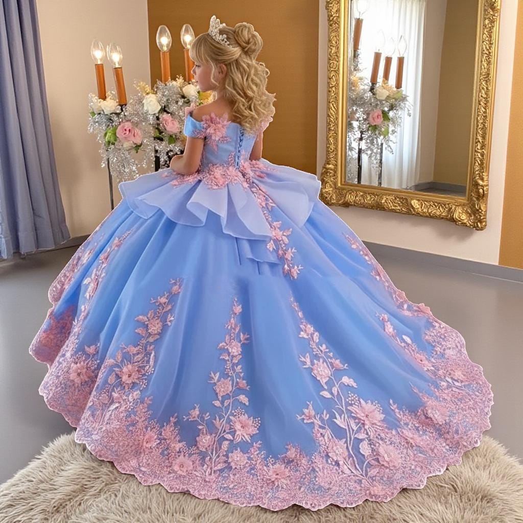 Blue 3 Anos Dress - Etsy