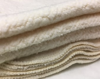 Bamboo Hemp Fleece Bulk Discount 8x8" (20x20cm)  Set of 50, Organic Washcloths, Oil Cleansing Cloths, Pick the edge color