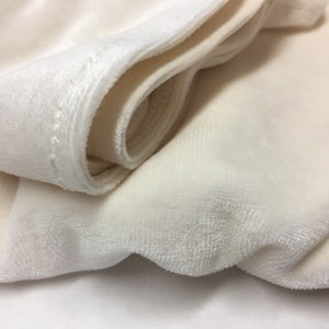 Bamboo Velour Blanket or Towel, Large Super Soft Organic Swaddling Wrap, Organic Baby Receiving Wrap, Pick the topstitch color