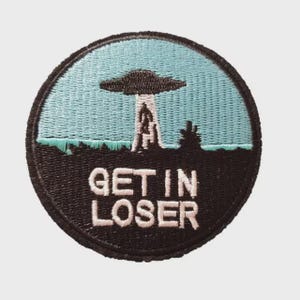 Get in Loser X-files-inspirerad stryklapp, sy-på-överföring