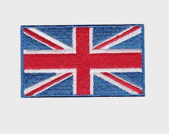 British Union Flag Patch: Iron On Sew On Transfer, GB UK