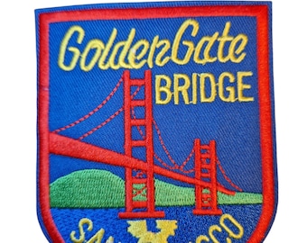 San Francisco Golden Gate-bron Strykmärke: Rese-Sy-på-överföringsmärke