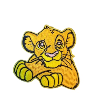 SImba Inspired - Lion King Lion Iron On Patch Sew on Transfer