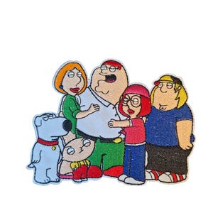 Family Guy - Inspirerad Stryklapp, Sy-på överföring