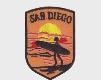 San Diego-märke: Kaliforniens strandsurfarmärke