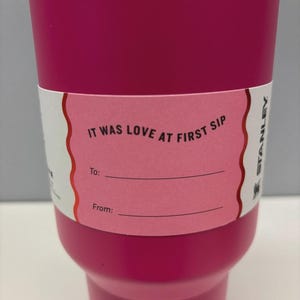 Stanley Valentine's Day FlowState Tumbler 40 oz Cosmic Pink (Target Exclusive) imagem 3
