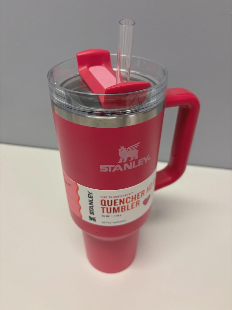 Stanley Valentine's Day FlowState Tumbler 40 oz Cosmic Pink (Target Exclusive) imagem 2