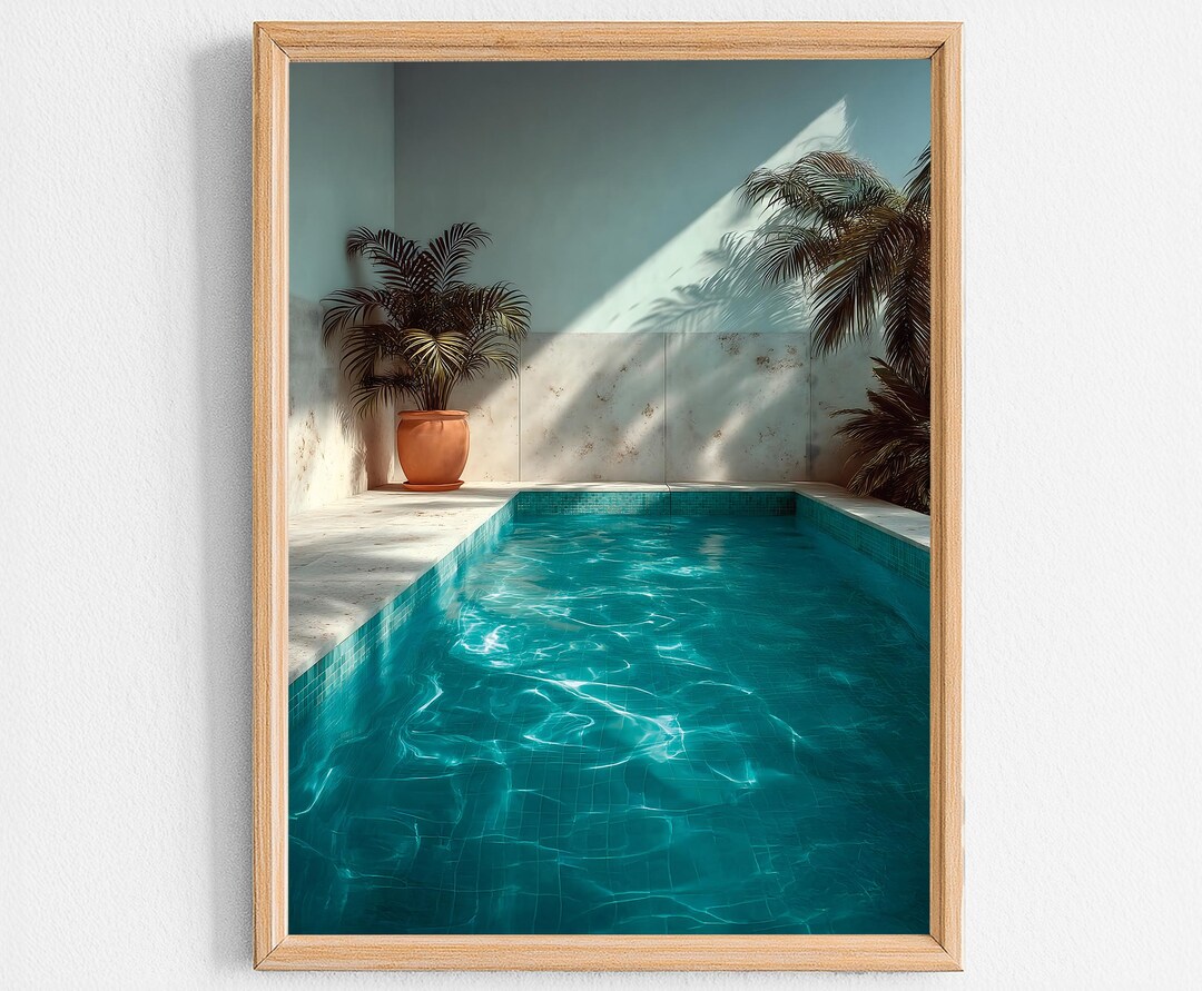 Swimming Pool – Downloadable Poster, Wall Decoration, Photography ...