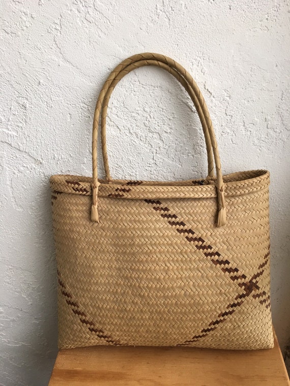 Vintage Basket / Basket Tote  | FL