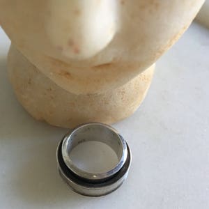 925 Sterling Silver Band / Ring Size 8