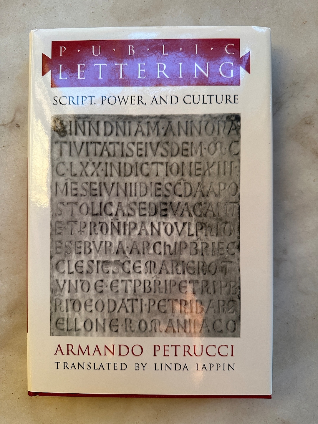 Vintage Design Book Public Lettering: Script, Power, and Culture by ...