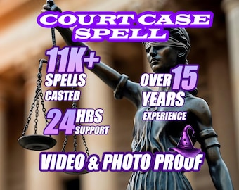 Strongest Win in Court Spell. Win Legal Case Spell