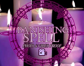 Banishing Ritual. Remove Unwanted Person or Energy Fast. Spell by Witch Ravenna