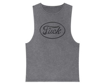 Camiseta regata unissex Stonewash