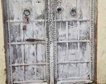 Rajasthani Traditional Door | Vintage Door| Wooden Crafted Window
