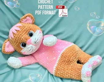 Häkelanleitung für Katzenkuscheltiere, Amigurumi Kätzchen (PDF-Häkelanleitung)